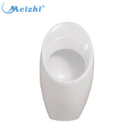 Bathroom ceramic product urinal installation 
